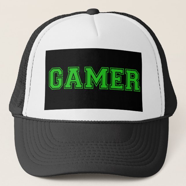 Gorra De Camionero Videojugador más deseado (Anverso)