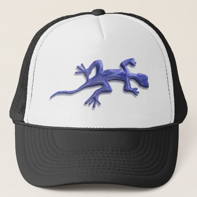 Gorra De Camionero Vidrio azul (Anverso)