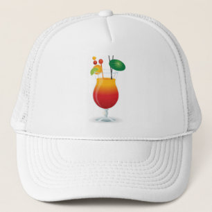 GORRA DE CAMIONERO VIDRIO DE COCKTAIL