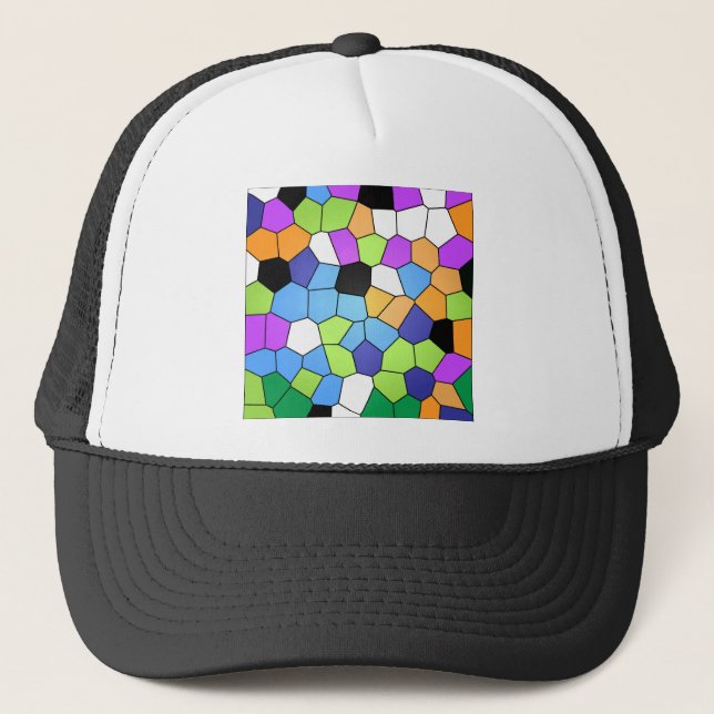 Gorra De Camionero Vidrio manchado (Anverso)