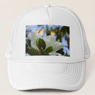 Gorra De Camionero Vidrio manchado Sky Southern Magnolia Regalos