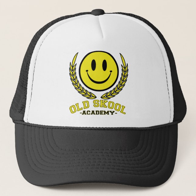Gorra De Camionero Vieja academia de Skool (Anverso)