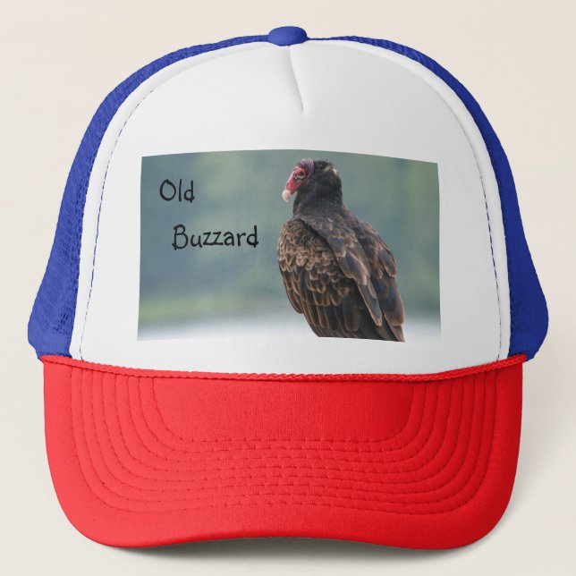 Gorra De Camionero Viejo Buzzard (Anverso)