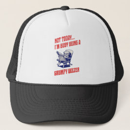 Gorra De Camionero Viejo gruñón ocupado
