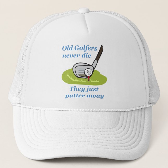 Gorra De Camionero Viejos Golfistas (Anverso)