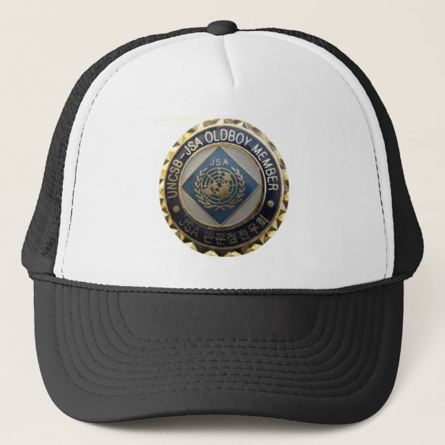 Gorra De Camionero Viejos muchachos de JSA (Anverso)