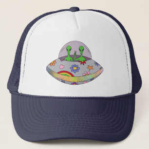 Gorra De Camionero Vienen en el UFO de la paz