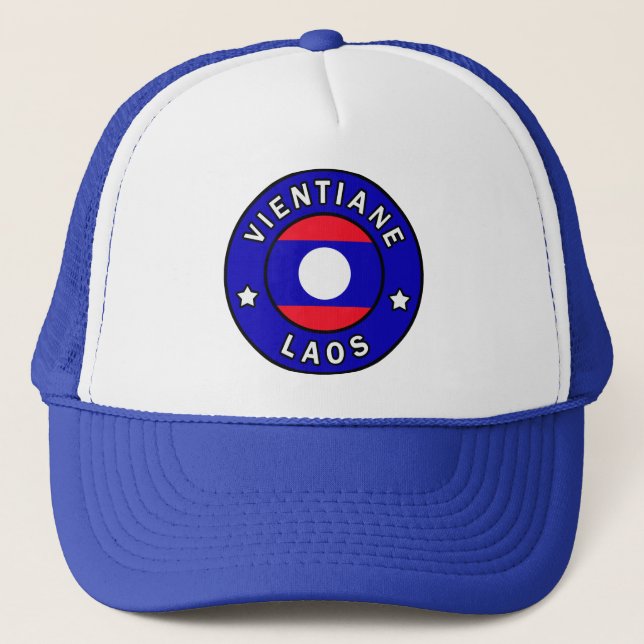 Gorra De Camionero Vientiane Laos (Anverso)