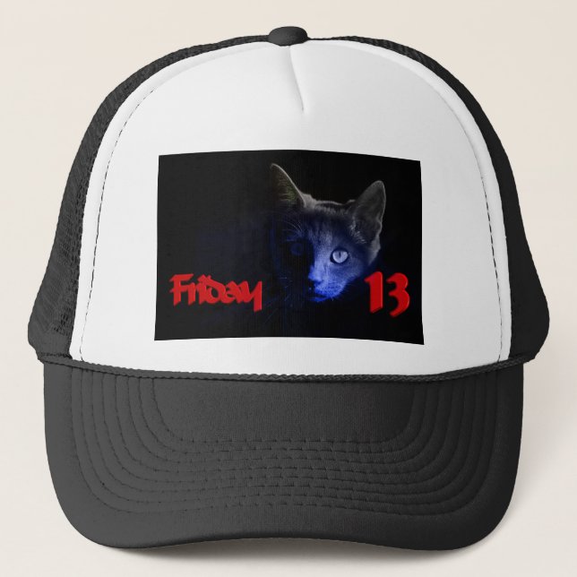Gorra De Camionero viernes 13 (Anverso)