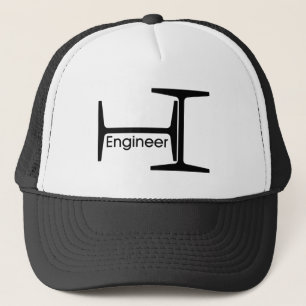 Gorra De Camionero Vigas de acero para ingenieros
