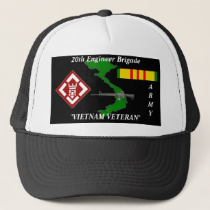 Gorra De Camionero vigésimo Casquillos de la bola del veterano de