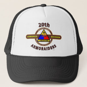 Gorra De Camionero vigésimo DIVISIÓN ACORAZADA "ARMORAIDERS "