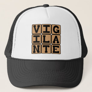 Gorra De Camionero Vigilante, Tomando la Ley en Sus Propias Manos