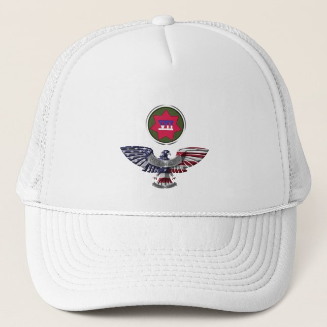 Gorra De Camionero VII Águila del Cuerpo Armado (Anverso)