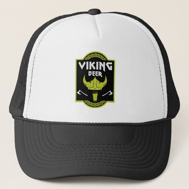 Gorra De Camionero Viking Beer Drinker (Anverso)