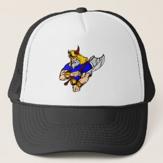 Gorra De Camionero Viking negro que ruega