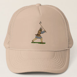Gorra De Camionero Viking Warrior Wielding Broad-Ax