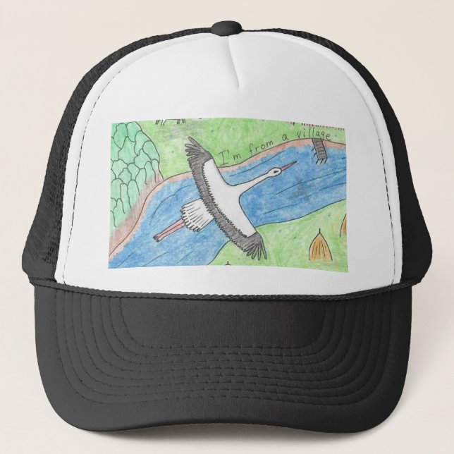 Gorra De Camionero Village Vibes (Anverso)