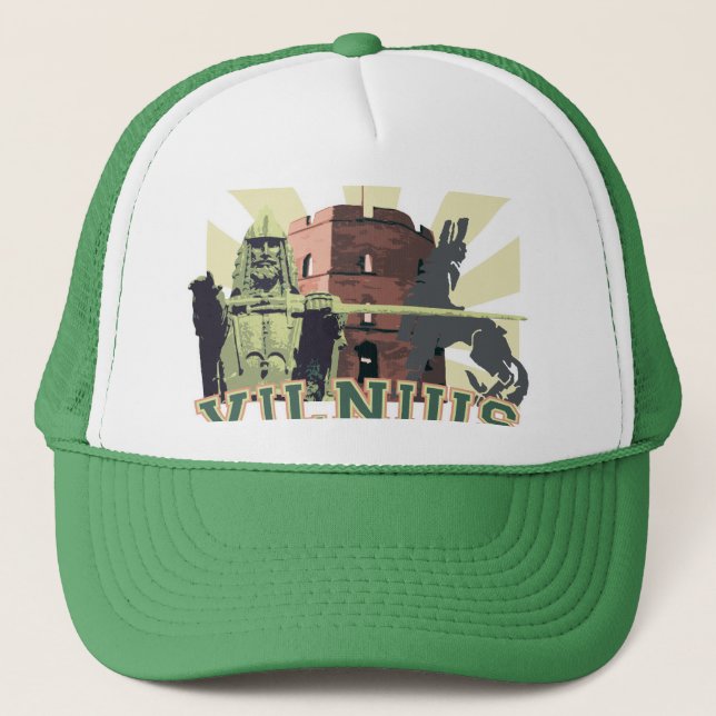 Gorra De Camionero VILNA (capitolio de Lituania) (Anverso)