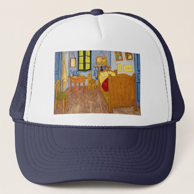 Gorra De Camionero Vincent van Gogh - Dormitorio de Vincent en Arles (Anverso)