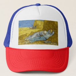 Gorra De Camionero Vincent Van Gogh - Noon, Descanse del trabajo / Si