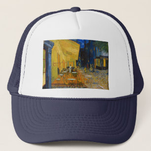 Gorra De Camionero Vincent van Gogh - Terraza del Café por la Noche