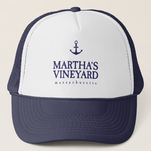 Gorra De Camionero Viñedo de Martha (Anverso)