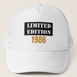 Gorra De Camionero Viñeta de edición limitada de 1986