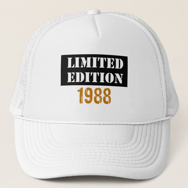 Gorra De Camionero Viñeta de edición limitada de 1988 (Anverso)