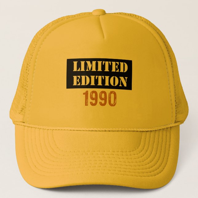 Gorra De Camionero Viñeta de edición limitada de 1990 (Anverso)