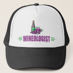 Gorra De Camionero Vino divertido