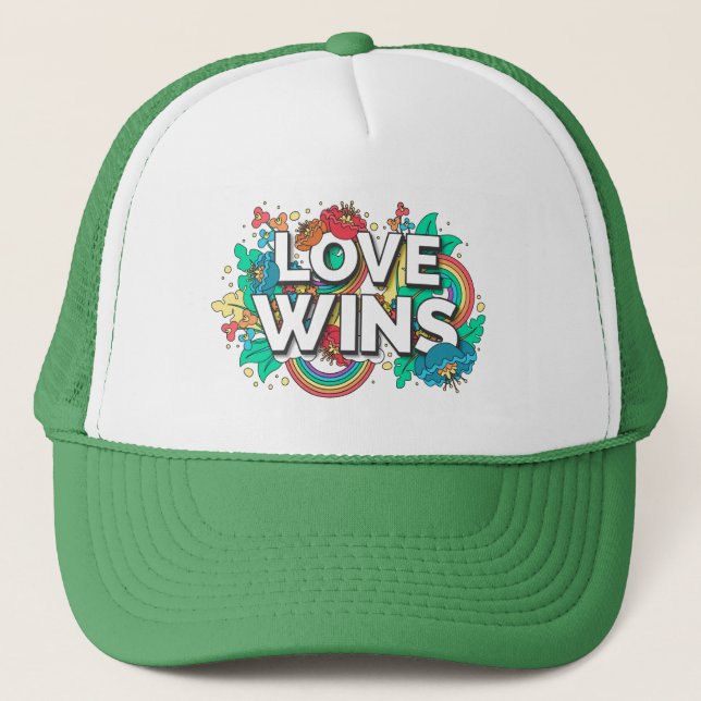 Gorra De Camionero Vinos de amor (Anverso)