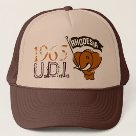 GORRA DE CAMIONERO VINTAGE 1965 DE RHODESIA