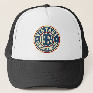 Gorra De Camionero Vintage 1969 todas las piezas de la original