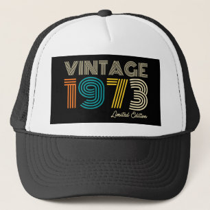 Gorra De Camionero Vintage 1973 Limited Edition 50th Birthday