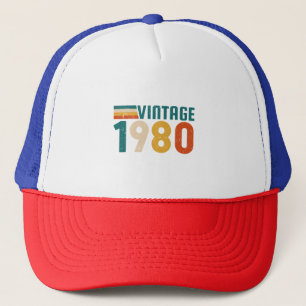 GORRA DE CAMIONERO VINTAGE 1980