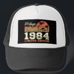 Gorra De Camionero Vintage 1984 Limited Edition 40th Birthday<br><div class="desc">Vintage 1984 Limited Edition 40th Birthday</div>