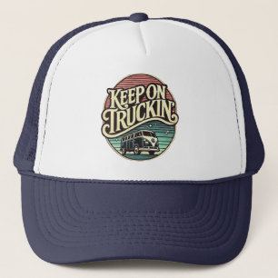 Gorra De Camionero Vintage 60's Keep On Truckin