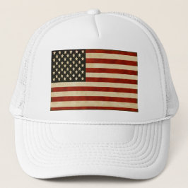 Gorra De Camionero Vintage American Flag GIFTS