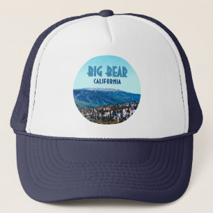 Gorra De Camionero Vintage de Big Bear California Mountains