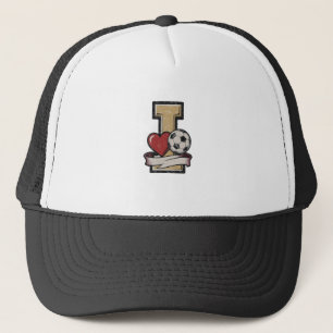 Gorra de camionero vintage de fútbol americano que