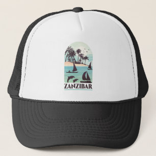 Gorra De Camionero Vintage de Zanzíbar África