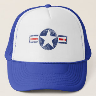 Gorra De Camionero Vintage del cuerpo de aire del ejército