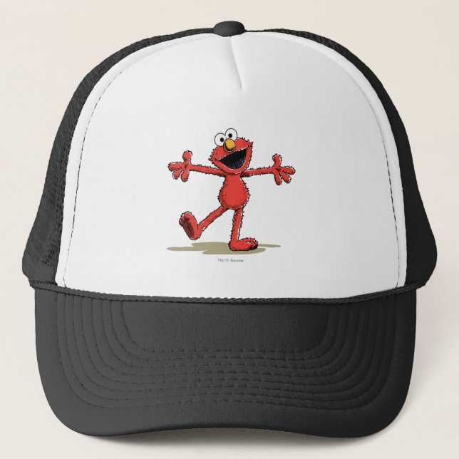 Gorra De Camionero Vintage Elmo (Anverso)