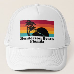 Gorra De Camionero Vintage Henderson Beach Florida