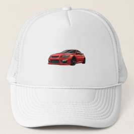 Gorra De Camionero Vintage JDM Drift Team Racing Retro Trucker Hat