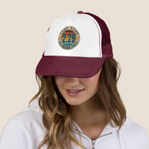 Gorra De Camionero Vintage Leap Year Febrero 29 Todas las piezas orig