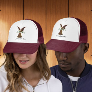 Gorra De Camionero Vintage Let Freedom Ring