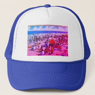 Gorra De Camionero Vintage Nantasket Beach, Hull, Massachusetts