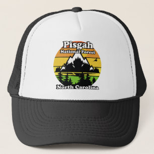 Gorra De Camionero Vintage Pisgah National Forest North Carolina